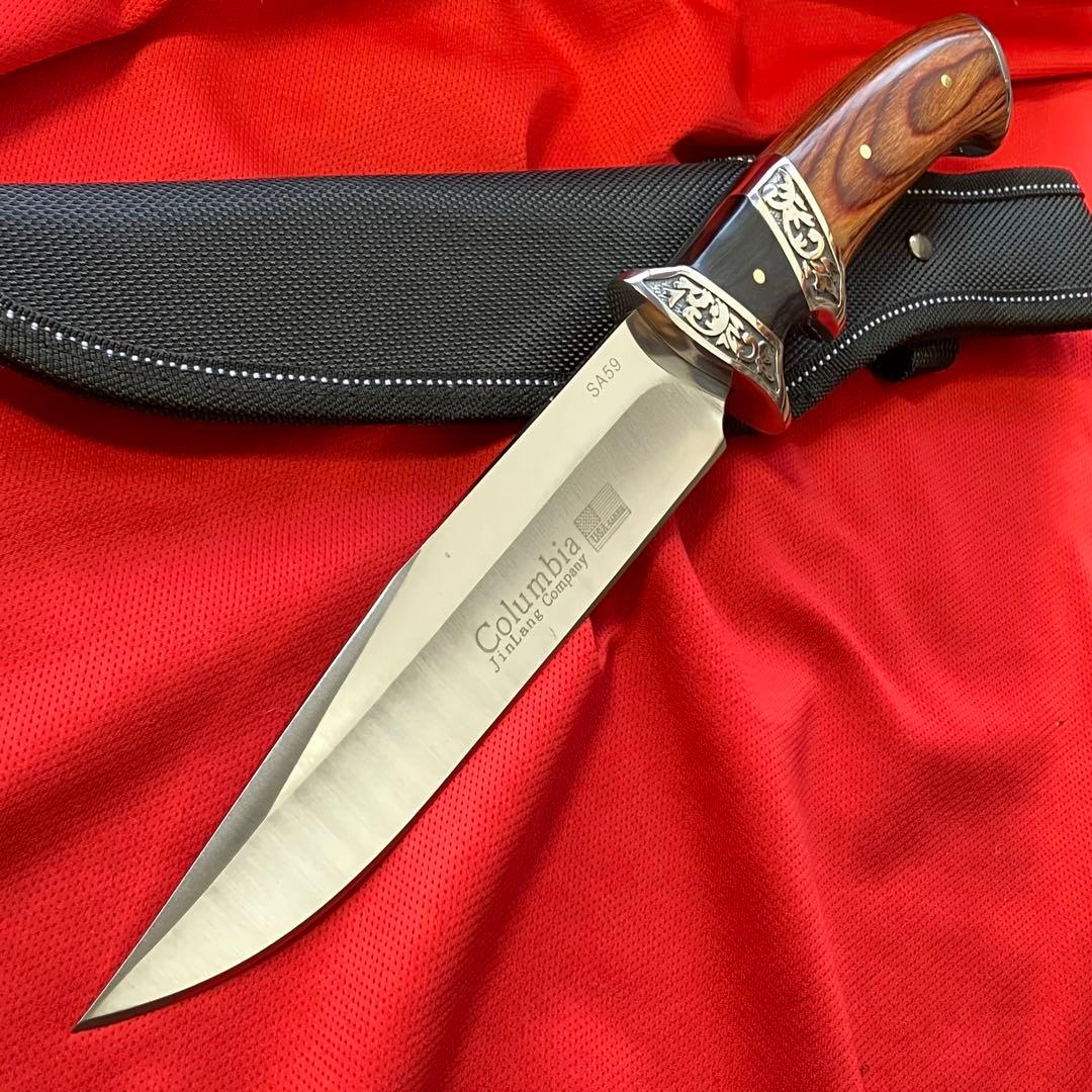 SA59アウトドアナイフサバイバルナイフコロンビアナイフ山刀狩猟薪