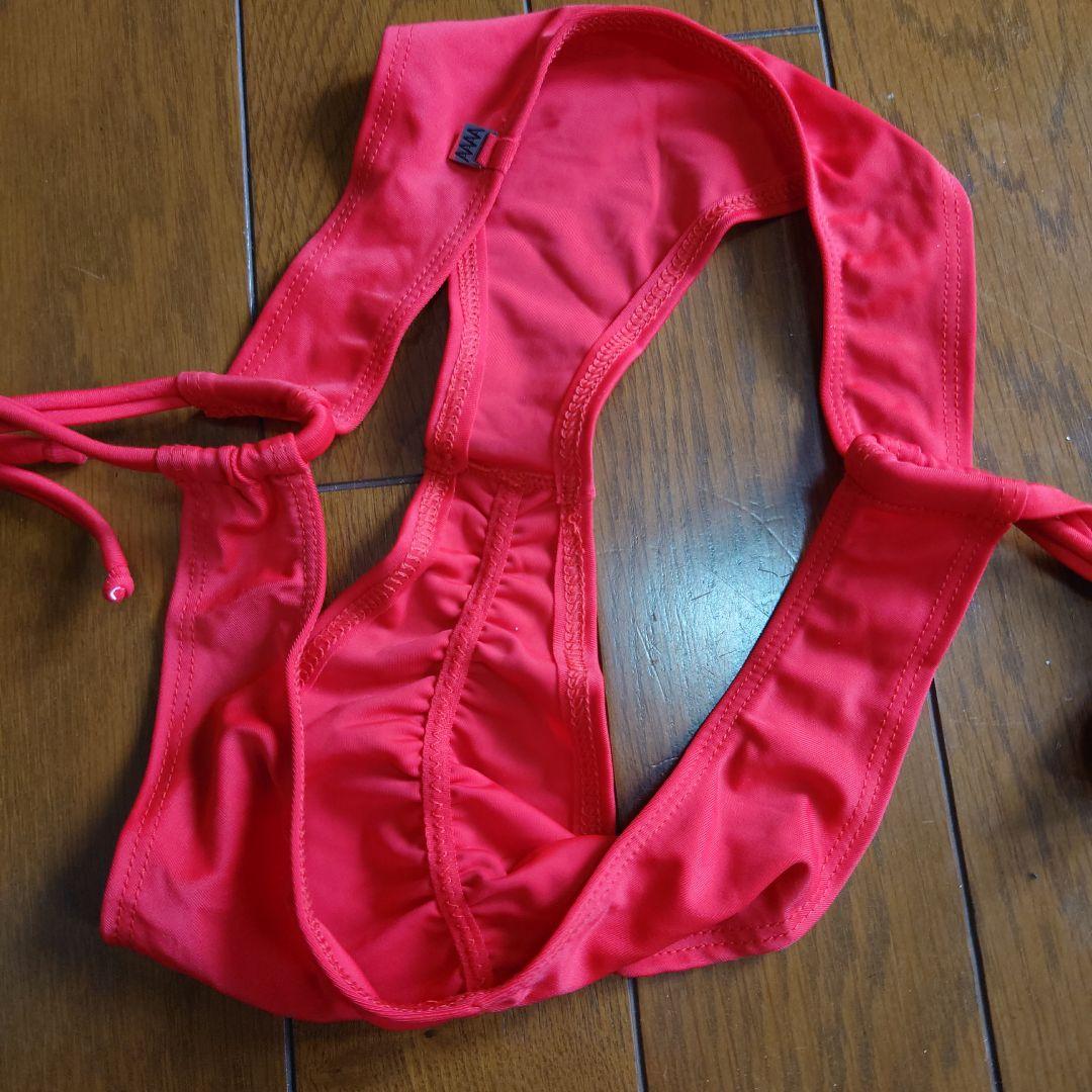 wickedweasel 赤 シャーリング型 ビキニ wickedweasel 赤 シャーリング型 ビキニ