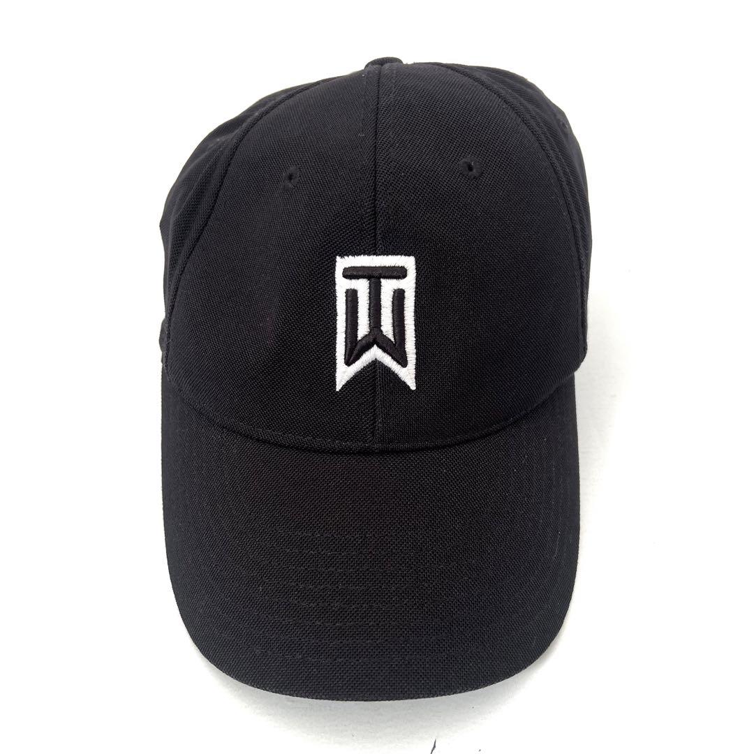 希少‼️新品タグ付 ■NIKE タイガーウッズ ゴルフキャップ TW /黒 NIKE □希少 タイガーウッズ ゴルフキャップ TW /黒