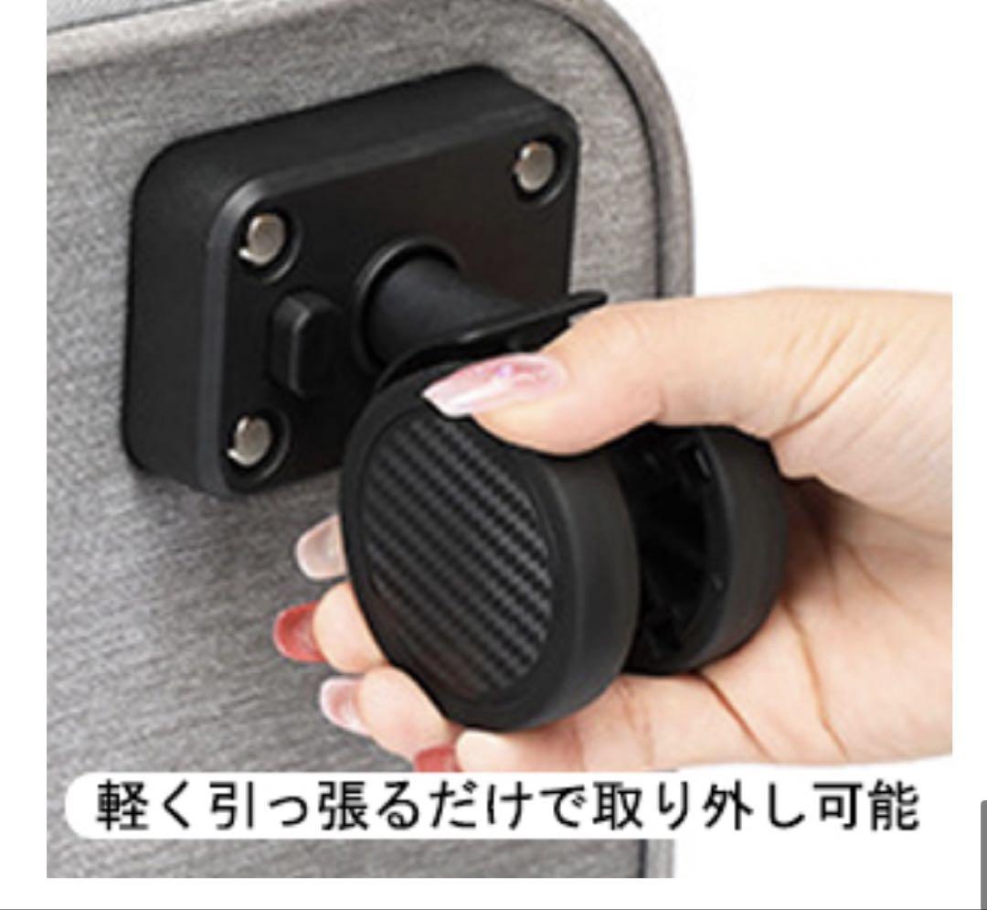 犬猫2匹用キャリーケース リュック キャスター付き ほぼ未使用品！