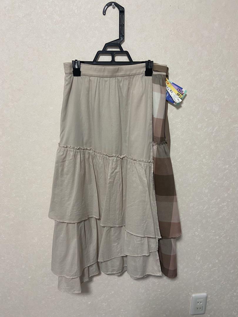 美品クレストブリッジスカート36