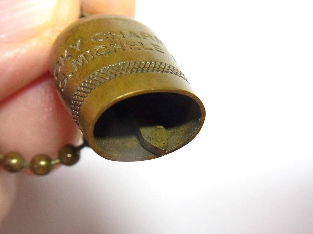 本物】第二次世界大戦当時もの 米空軍落ちないお守りイタリア