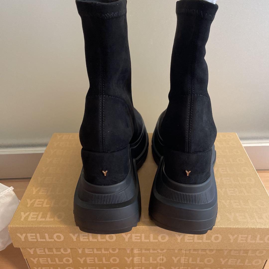 祝日 YELLO BAISEN DOUBLE SNEAKER SHORT BOOTS benefit-planning.com 正規通販安い YELLO BOOTS SHORT SNEAKER DOUBLE BAISEN ブーツ