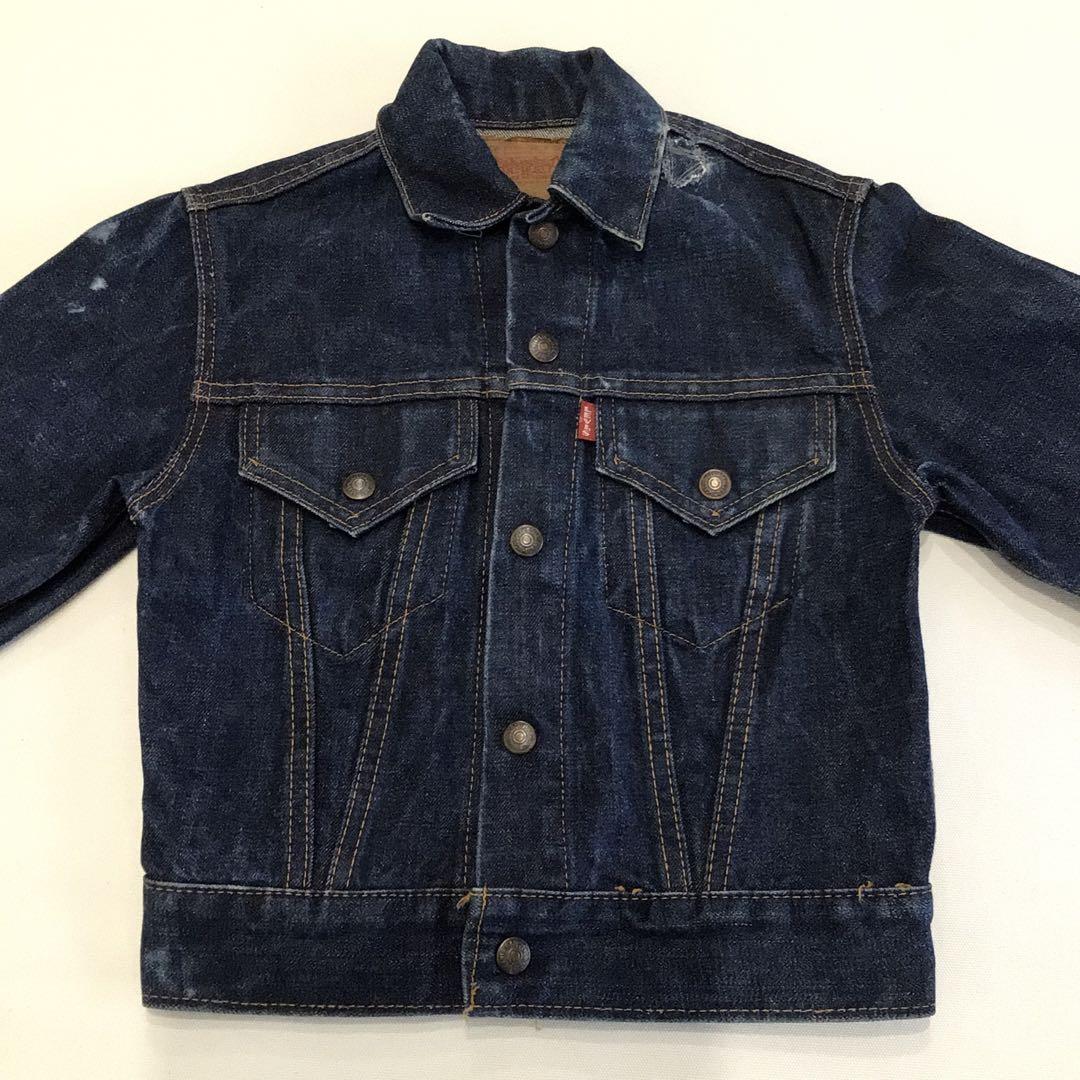 60s70s LEVIS 70805 ボーイズ デニムジャケット Gジャン