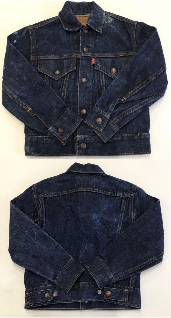60s70s LEVIS 70805 ボーイズ デニムジャケット Gジャン