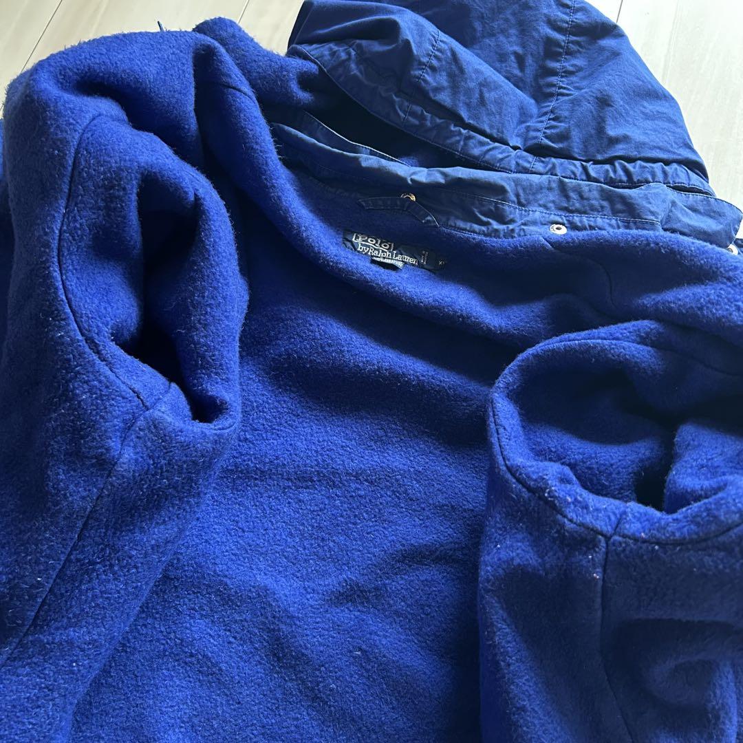 90s ポロバイラルフローレン フード付スイングトップ XXL 雰囲気