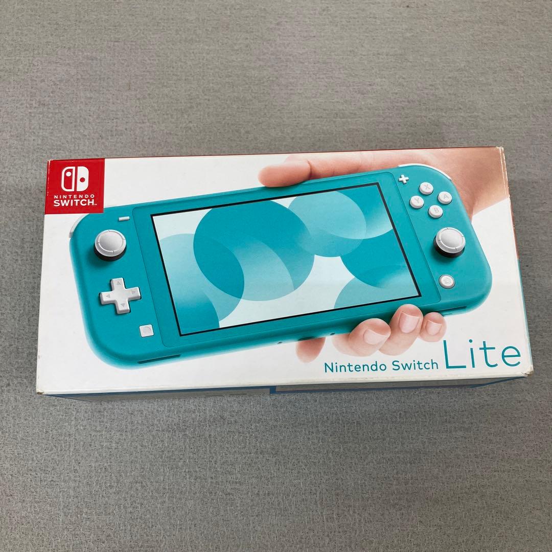 超美品 G03-35 ニンテンドー スイッチ ライト Switch 本体 ターコイズ