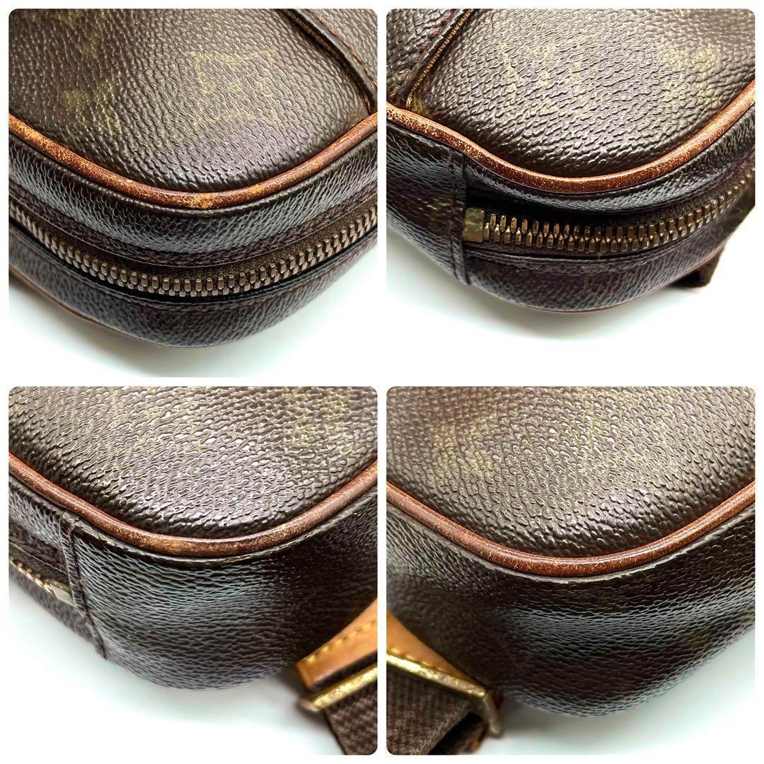 美品✨ ルイヴィトン　モノグラム　ポシェット　ガンジュ　ボディバッグ