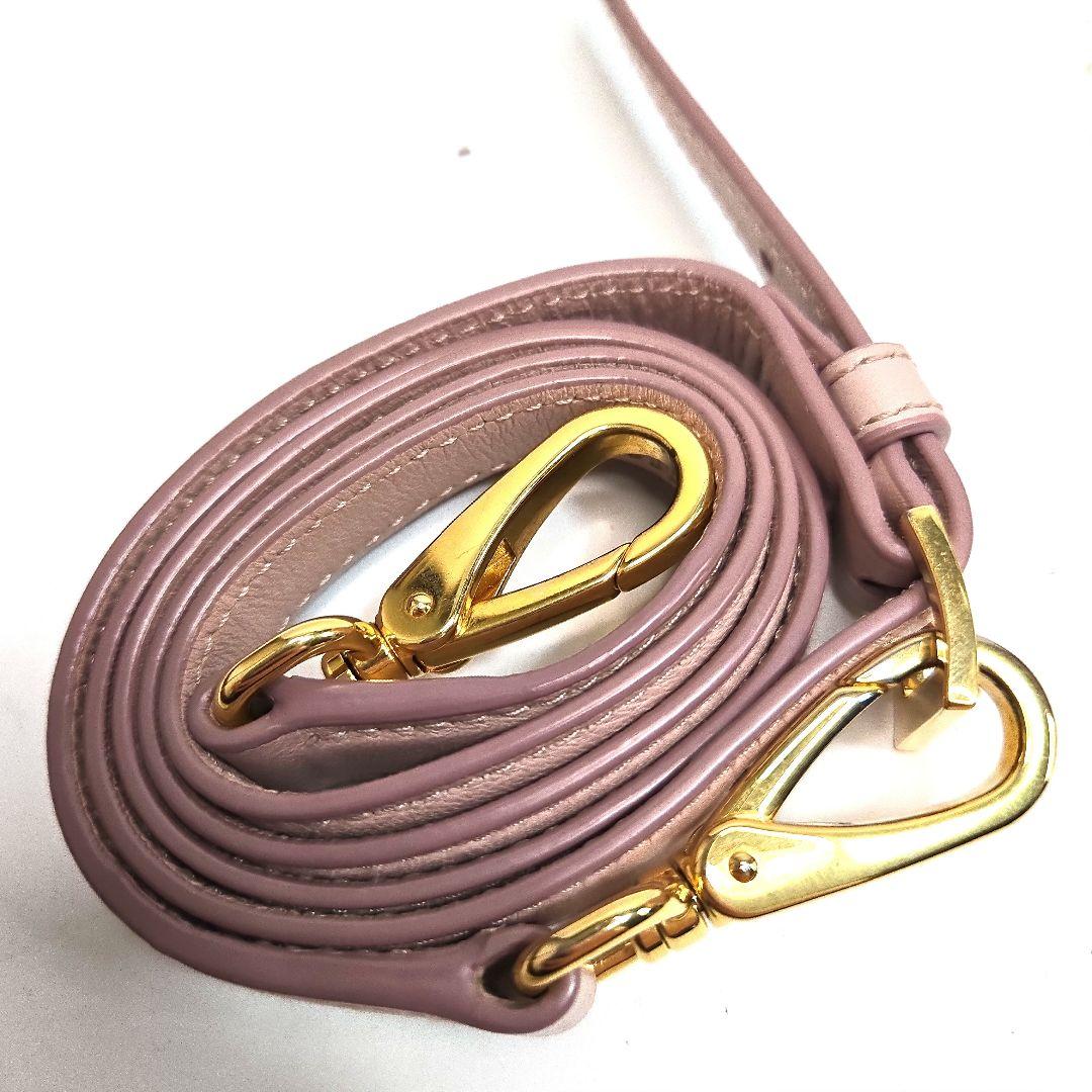 極美品 MIUMIU マテラッセ 2way ハンドバッグ レザー ショルダー