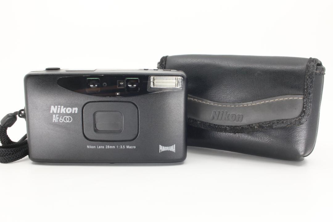 のき様【完動品】Nikon AF600 コンパクトフィルムカメラ 動作確認済み