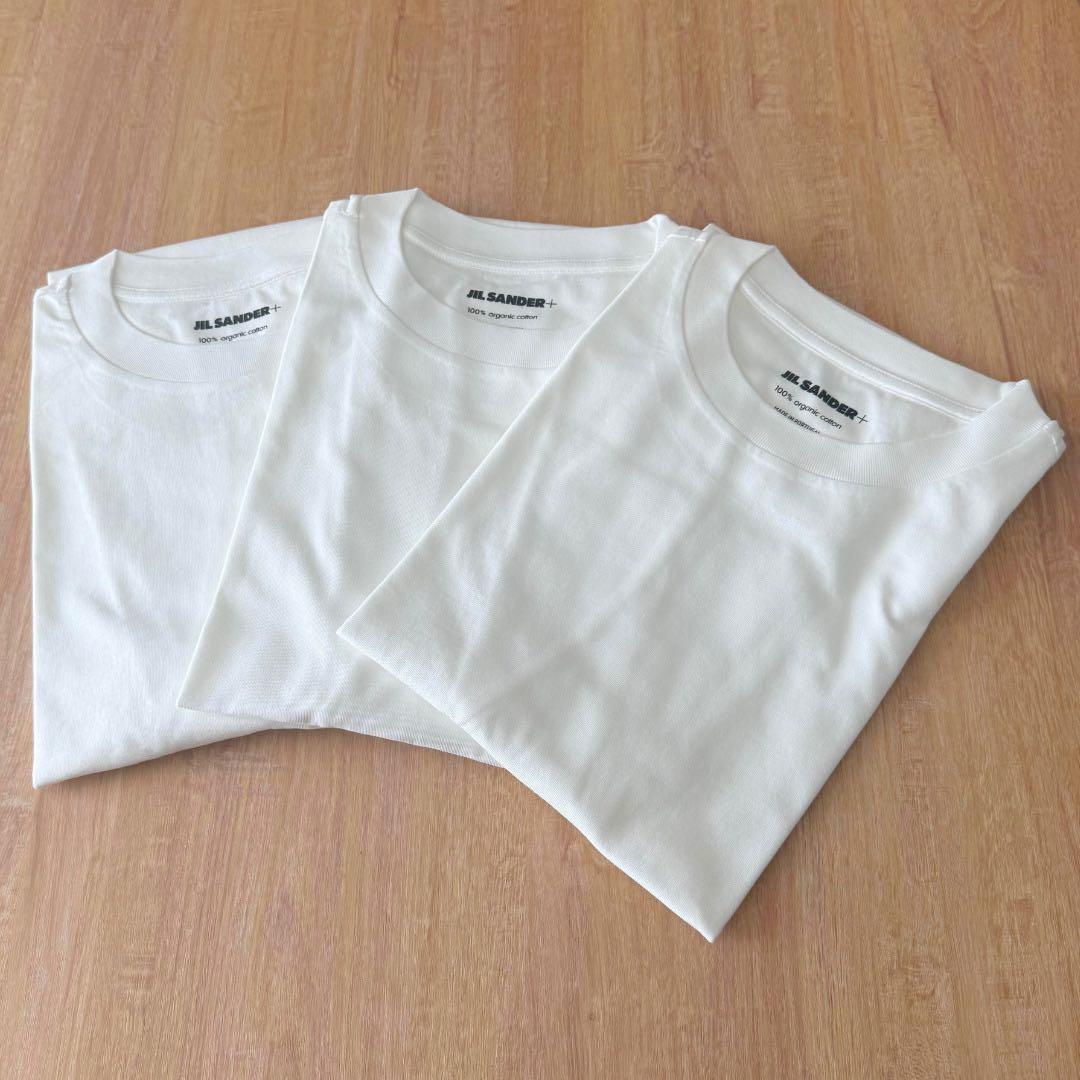 *Jil Sander+* ショートスリーブ Tシャツ 3枚セット XLサイズ *Jil Sander+* ショートスリーブ Tシャツ 3枚セット XLサイズ