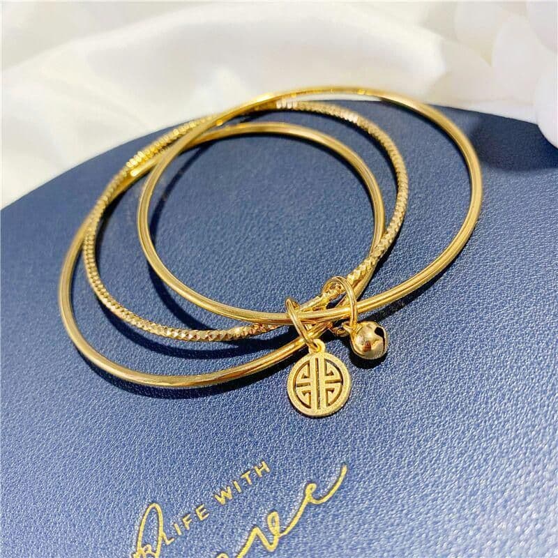 大特価!!】 24k レディース ピーチ ハート ブレスレット ハート型 999