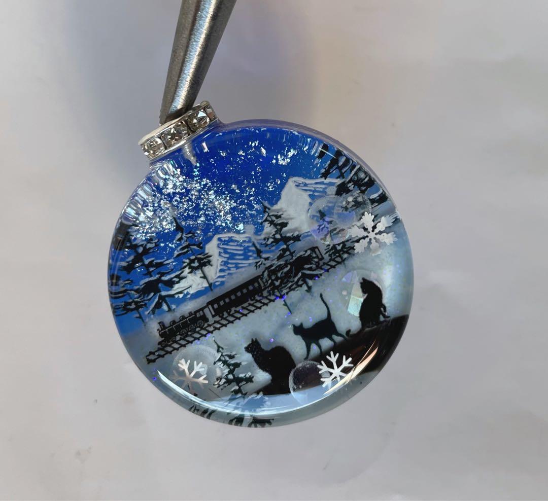 蓄光 オルゴナイトネックレス新品、♥