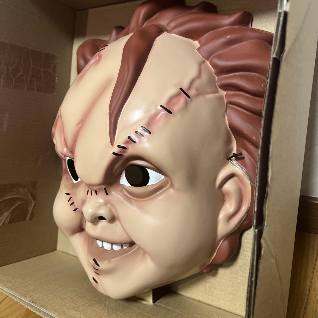 CHUCKY チャッキー チャイルドプレイ マスク ホラー お面 CHUCKY チャッキー チャイルドプレイ マスク ホラー お面 - メルカリ