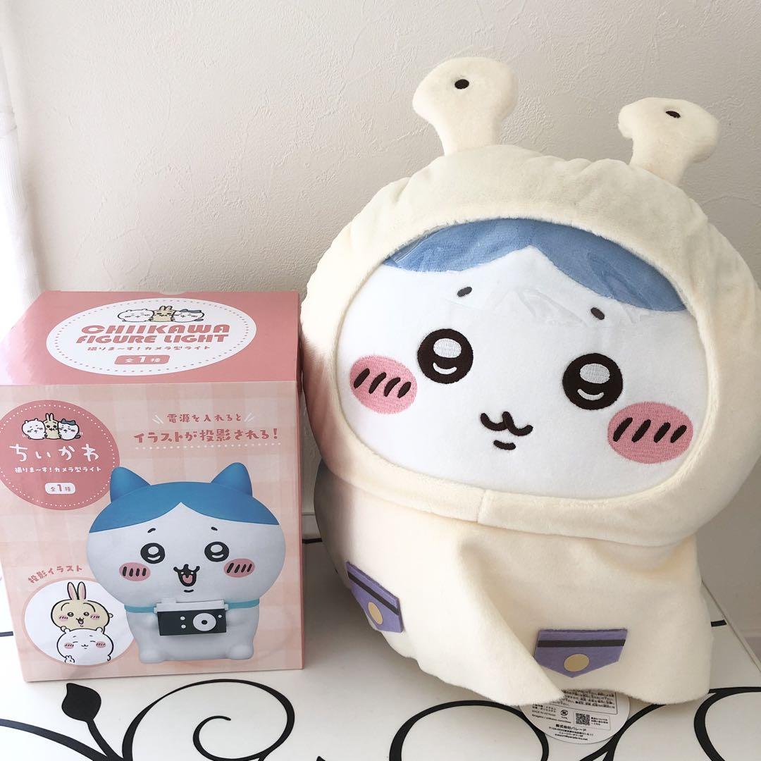 ちいかわ ハチワレ雨の日BIGぬいぐるみ 撮りまーす！カメラ型
