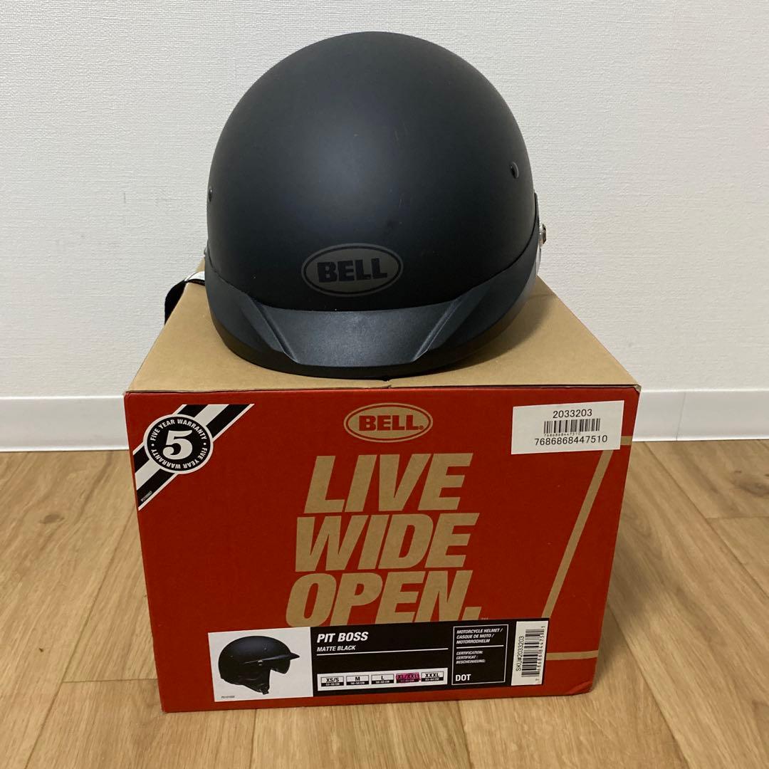 BELL PIT BOSS ヘルメット マットブラックXLサイズ Belle