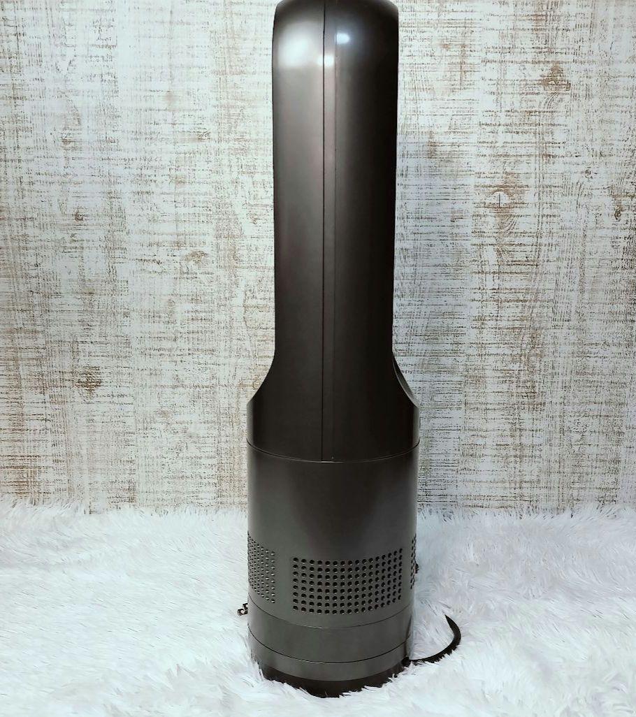 美品 タワーファン セラミックヒーターAM-018JR 羽根なし 冷暖