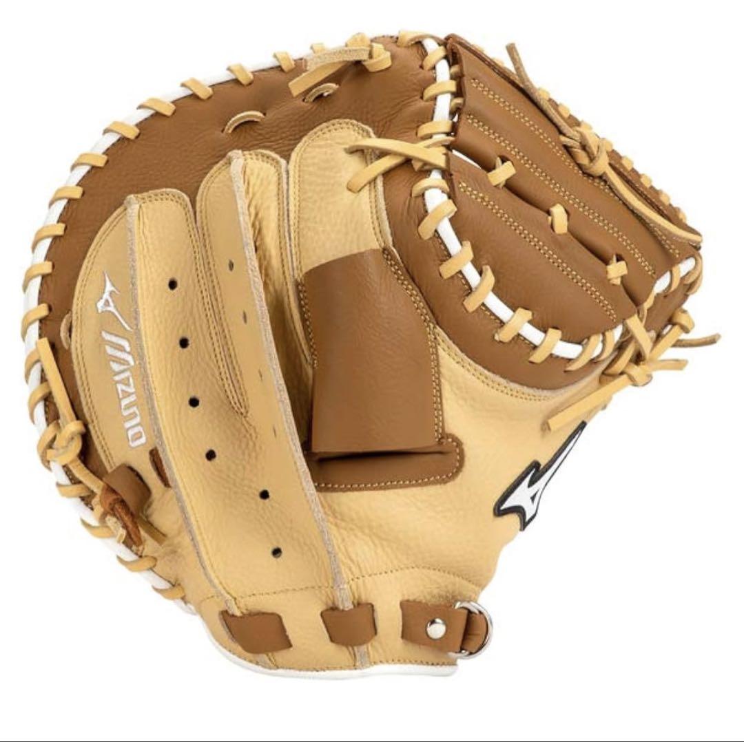 【良品】 Mizuno ミズノ キャッチャーミット GXC90B4 右利き用