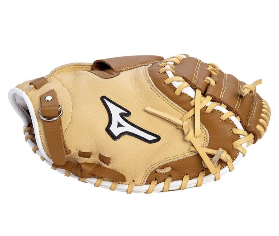 【良品】 Mizuno ミズノ キャッチャーミット GXC90B4 右利き用