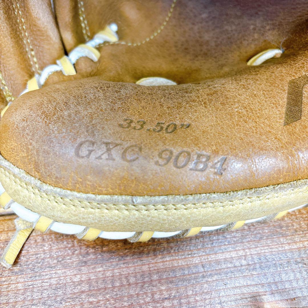 【良品】 Mizuno ミズノ キャッチャーミット GXC90B4 右利き用