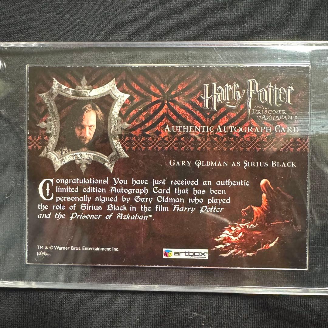 激レア⭐︎ゲイリーオールドマン 直筆サインカード ハリーポッター 激レア⭐︎ゲイリーオールドマン 直筆サインカード ハリーポッター