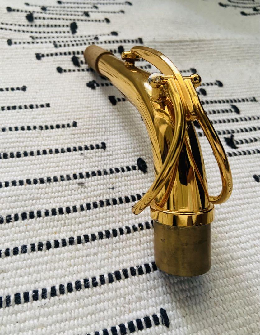 アルトサックスネックGP Selmer SBAタイプ(金メッキ)