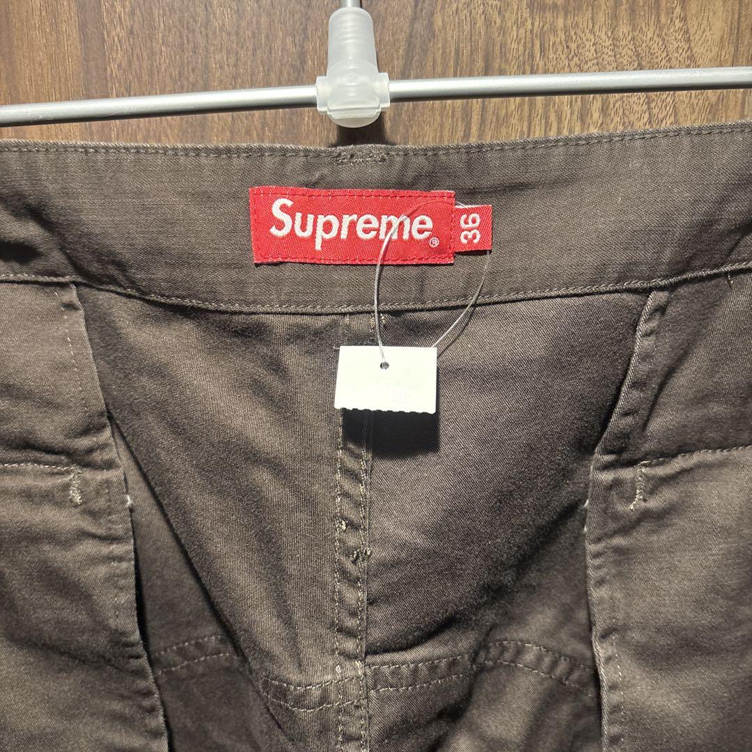 22FW Supreme Cargo Pants brown サイズ36