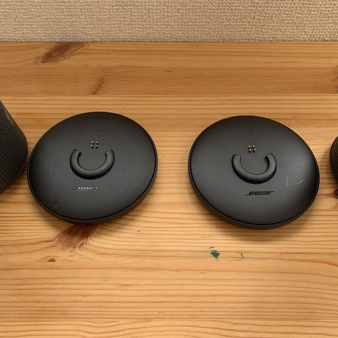 bose soundlink revolve 2個セット dock ドック付き - メルカリ