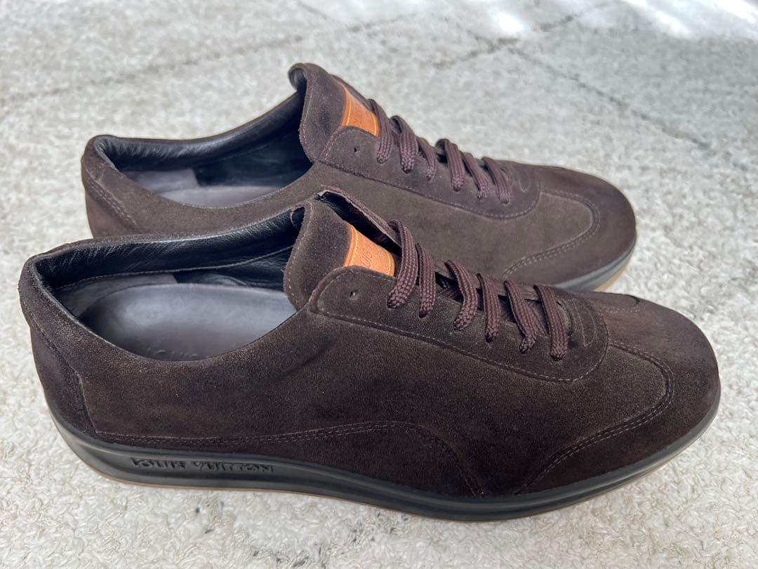 Louis Vuitton ダークブラウン スニーカー サイズ8.5（27㎝）