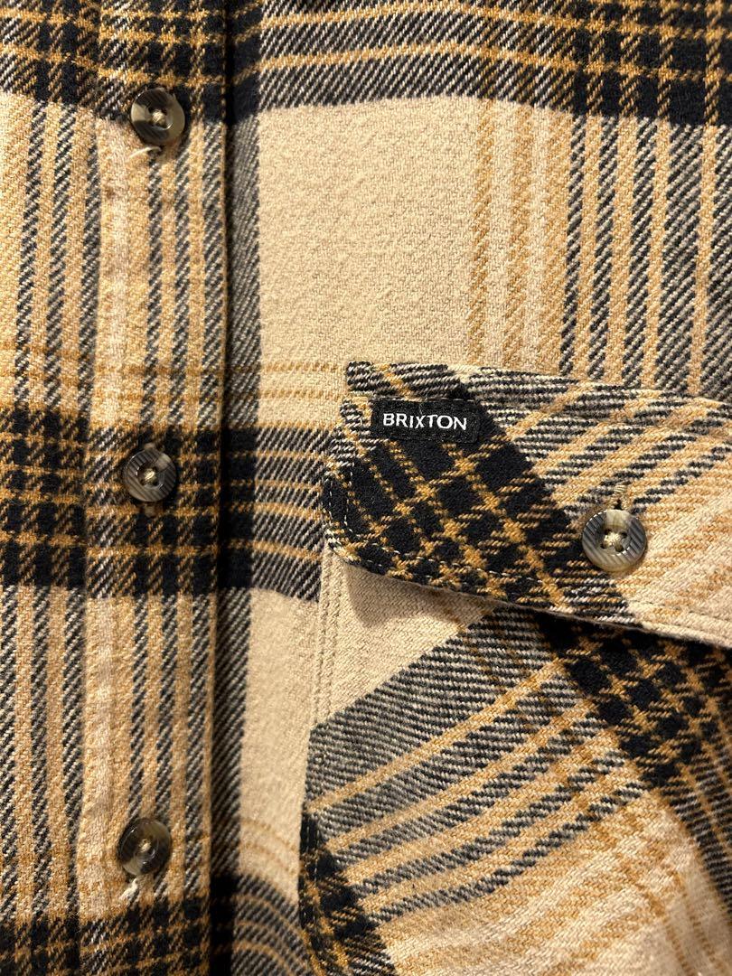 Brixton Bowery Flannel Shirt Lサイズ