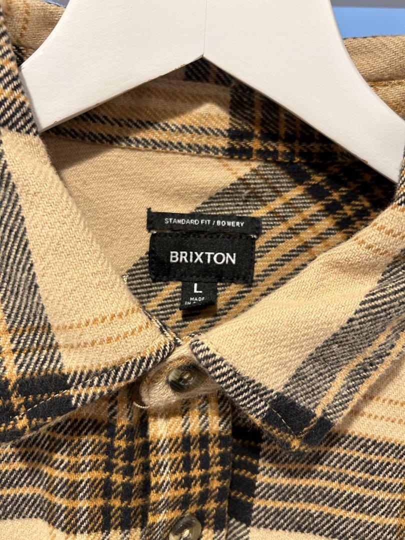 Brixton Bowery Flannel Shirt Lサイズ