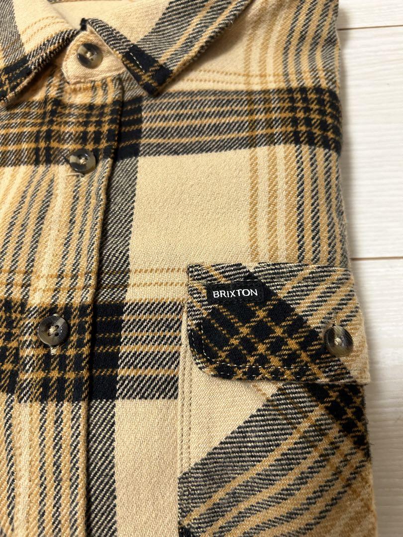Brixton Bowery Flannel Shirt Lサイズ