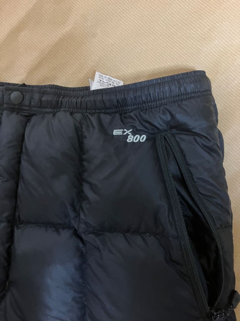 ダウンパンツ ブラックS・montbell