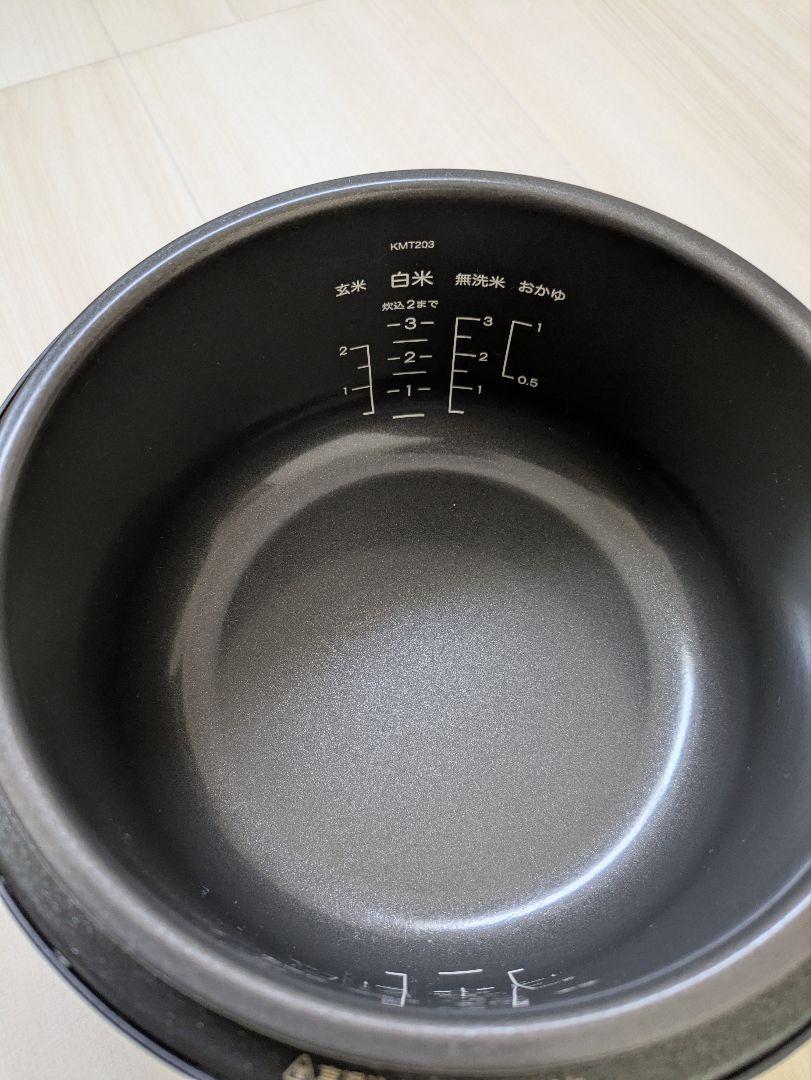 BALMUDA K03A-WH 炊飯器 0.54L　ジャンク品