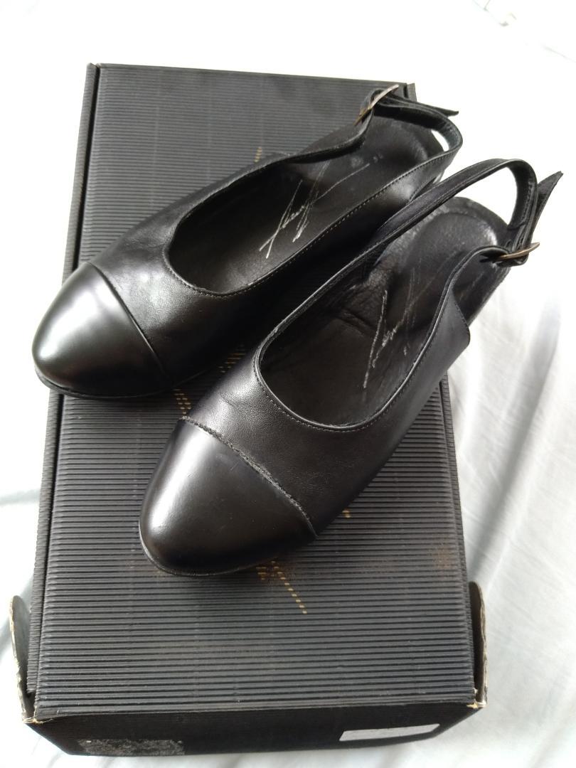 GEOFFREY B.SMALL ストラップシューズ ブラック 36 luxe