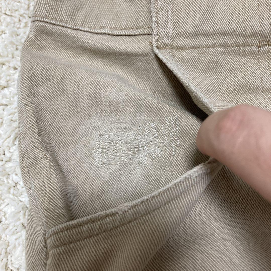 70s Levi's 676 ブッシュパンツ ベージュ 実寸約W33 L29 - メルカリ