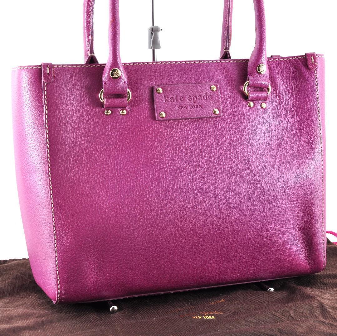 美品 Kate Spade ケイトスペード トートバッグ 保存袋付き　レザー