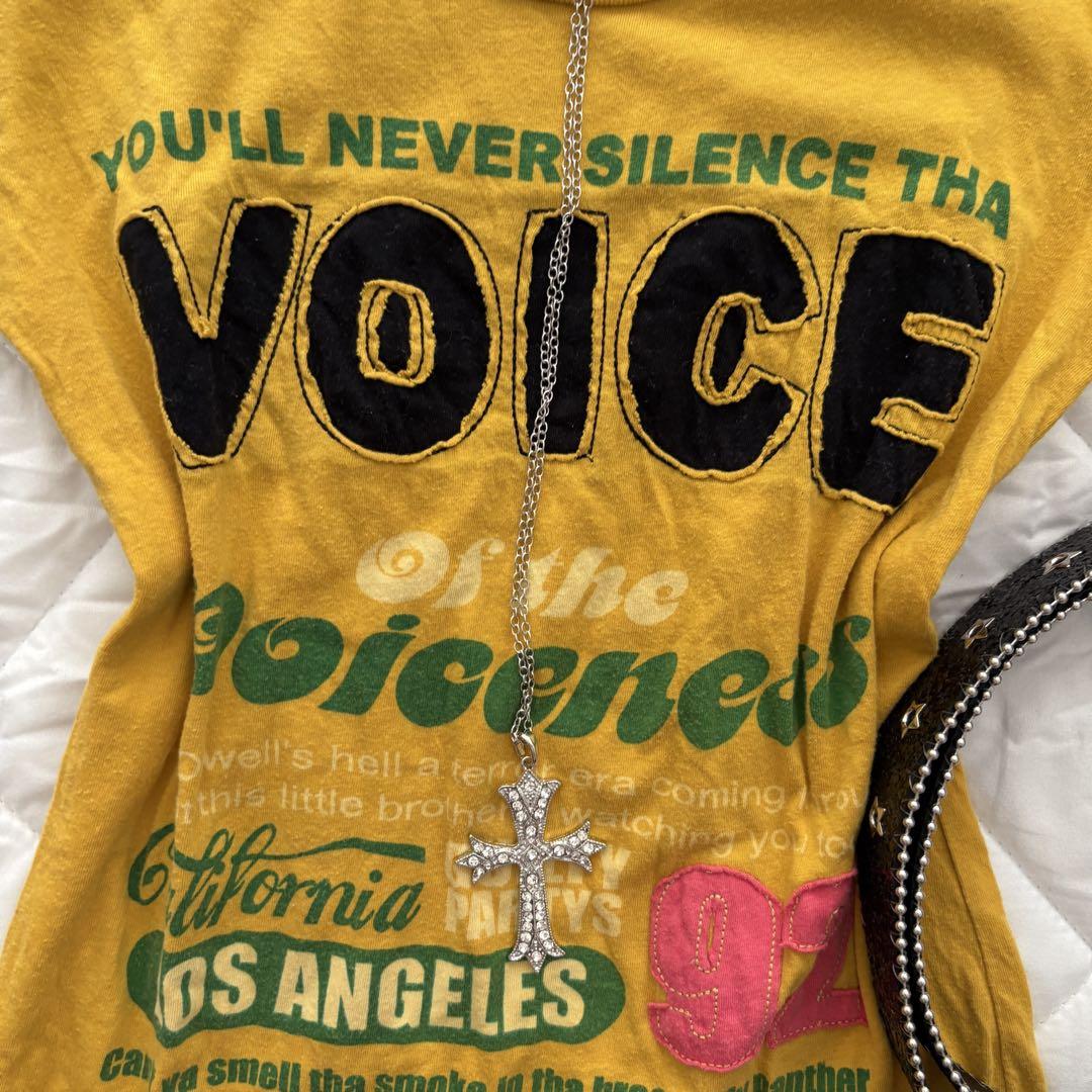 大人気アイテム ドクロ スカル Y2K Tシャツ 00s 平成ギャル