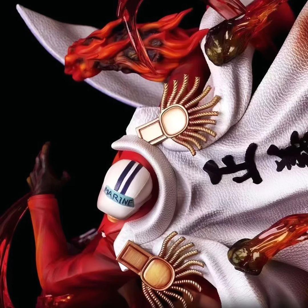 ワンピース 赤犬サカズキ 38cm ガレージキット フィギュア 海外限定 ワンピース 赤犬サカズキ 38cm ガレージキット フィギュア 海外限定