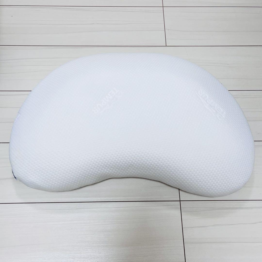 【カバー付】テンピュール　TEMPUR ソナタピロー＆リネンピローケース　S