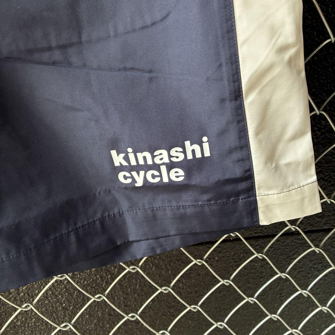 【新品未使用】キナシサイクル シャカシャカハーフパンツ サイドライン 希少XL