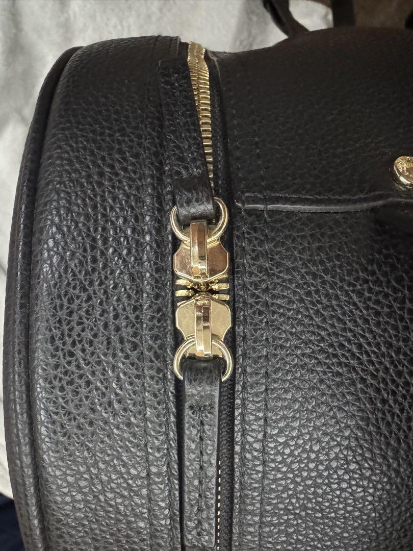 ！美品！FURLA バックパック ブラック レザー リュック