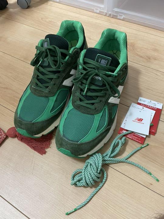 美品! mitasneakers × new balance M990JMT4