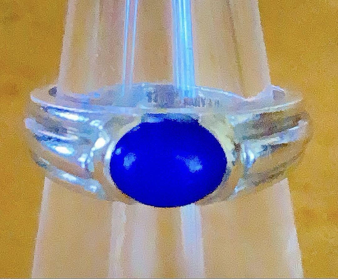 現存少な逸品Tiffany&Co. ヴィンテージ ラピスラズリk18.SV925