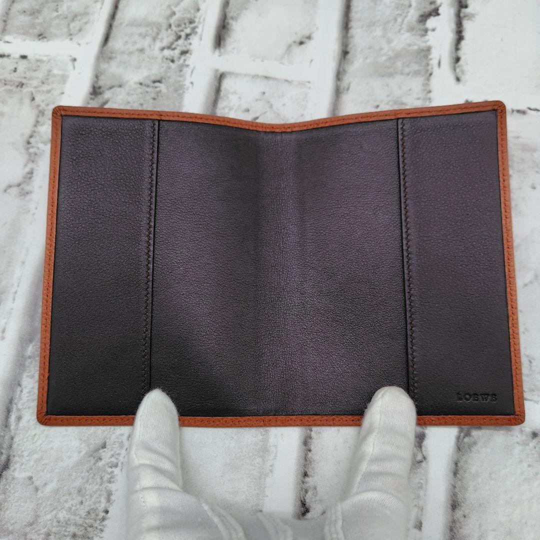 新品】LOEWE ロエベ パスポートケース レザー ブラウン 箱・購入