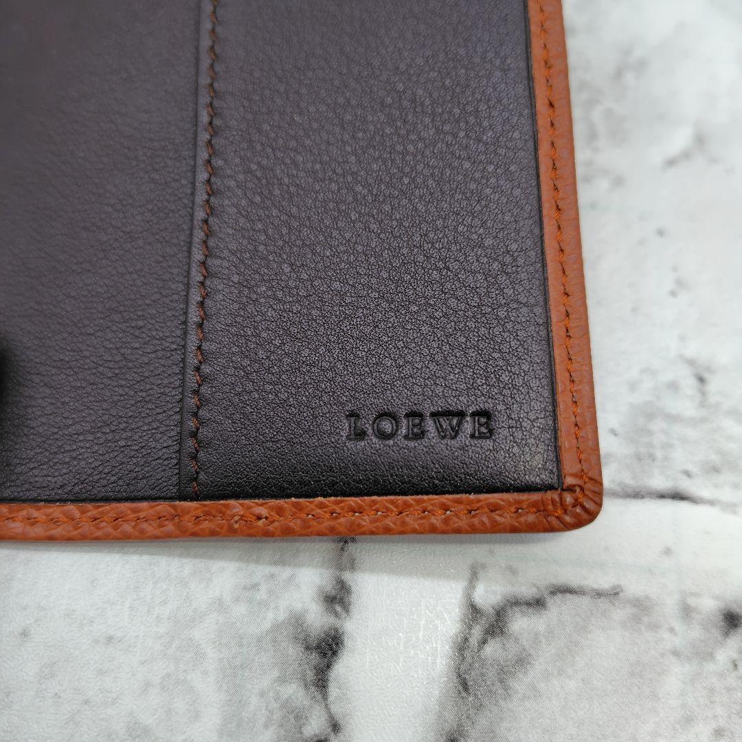 LOEWE ロエベ レザー パスポートカバー パスポートケース 手帳