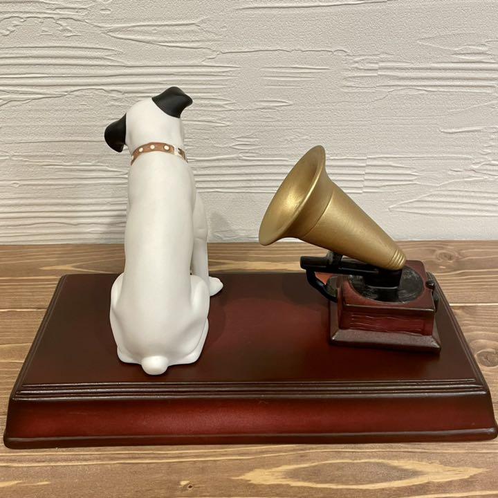 ビクター犬 Victor ニッパー君&蓄音機&台座 3点セット!置物