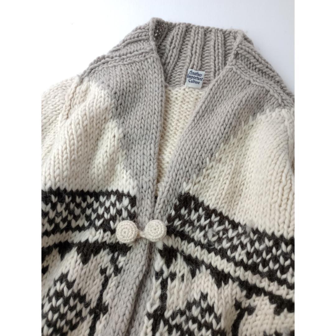 Another Bazaar AZTEK柄 カウチンニット WOOL目立った傷や汚れなし NEXPOTALLINN_EU