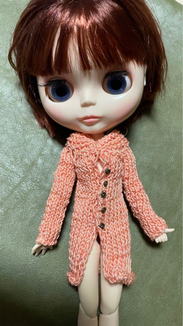 ブライス リカちゃん ニット ロングカーディガン
