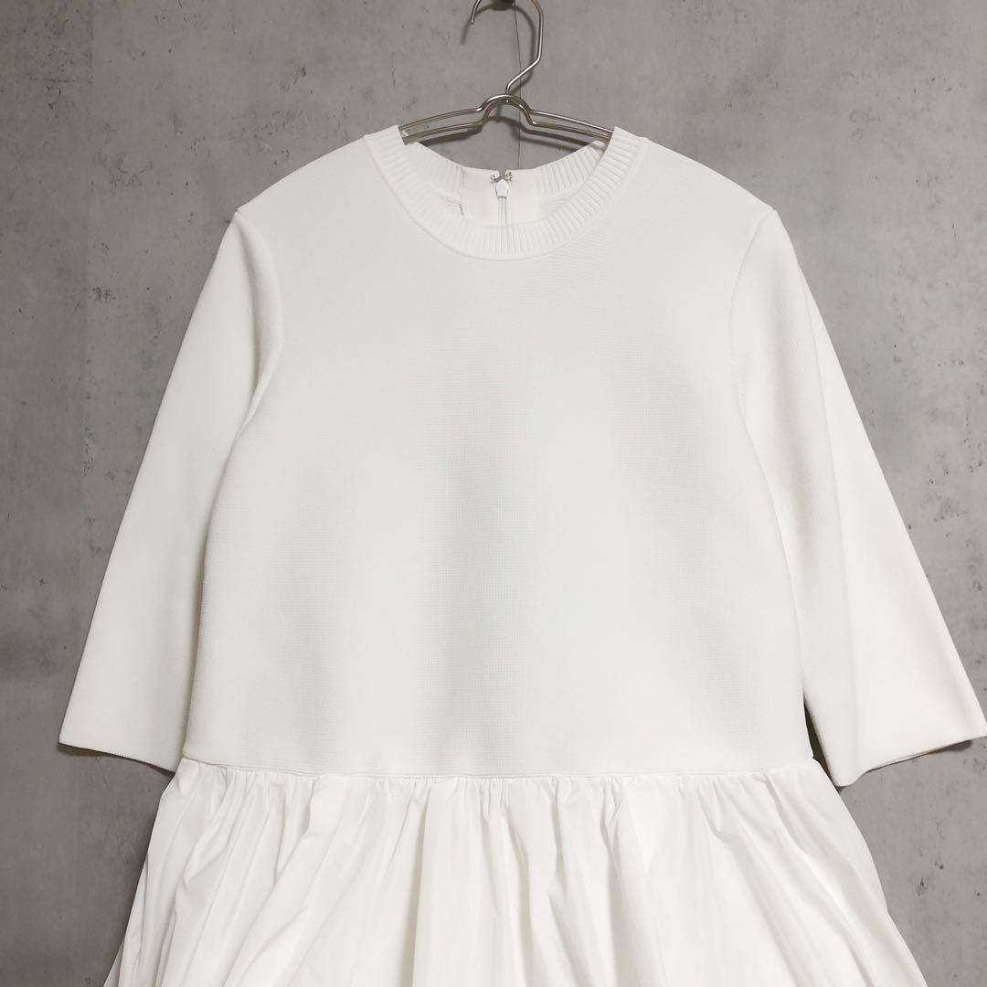 styling/ kei shirahata ラッフルヘムドッキングトップス